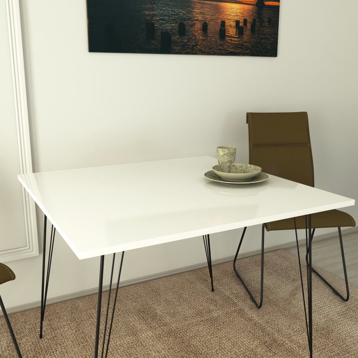 Hanah Home Sandalf Square - Blanco Brillante